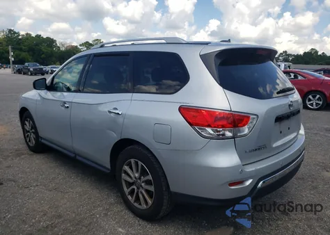 2015 Nissan Pathfinder S из США, поврежденный, VIN 5N1AR2MN0FC649277